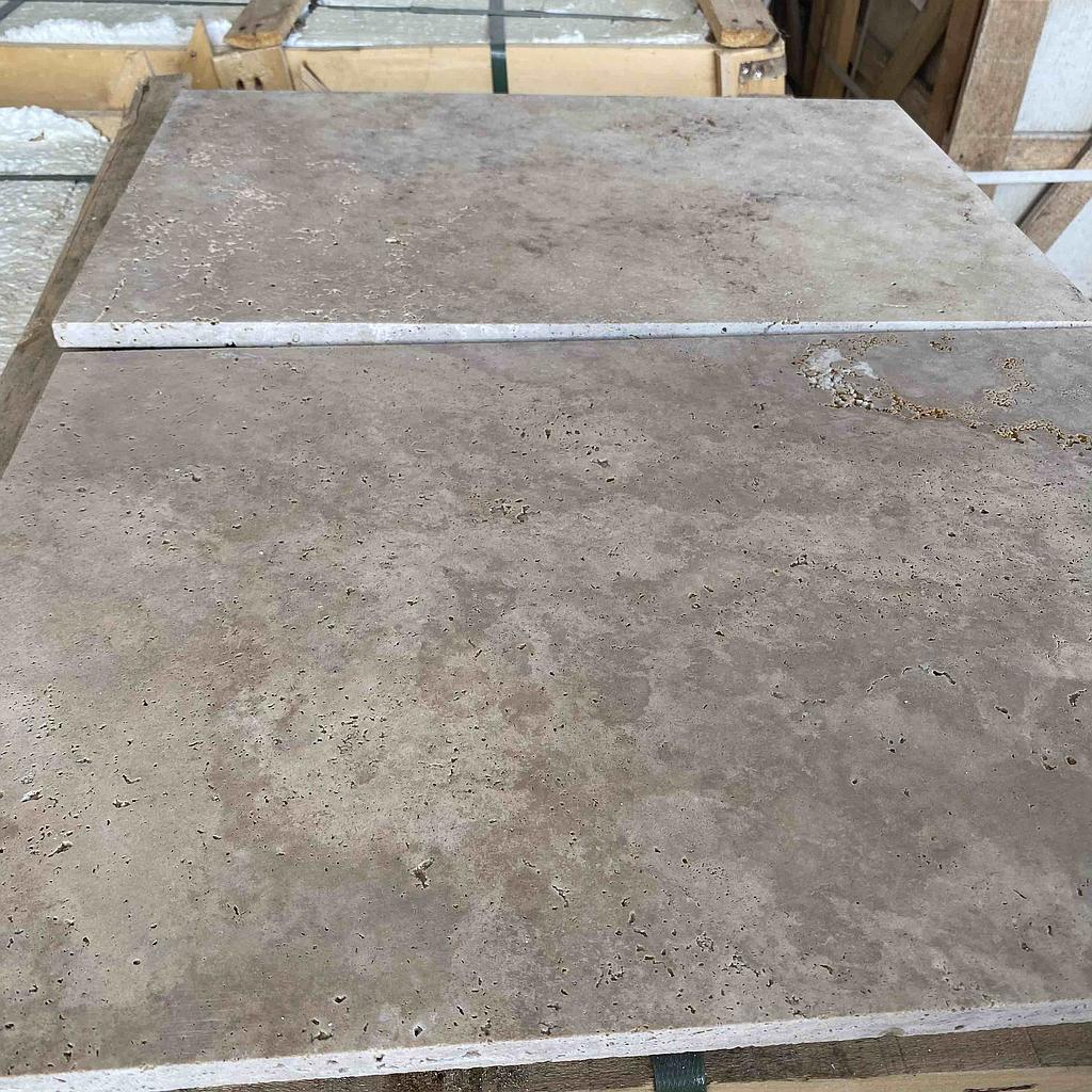 Beige Travertine Honed Unfilled Tile 600x400x15mm