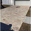 Beige Travertine Honed Tumbled Unfilled Paver 300x150x30mm