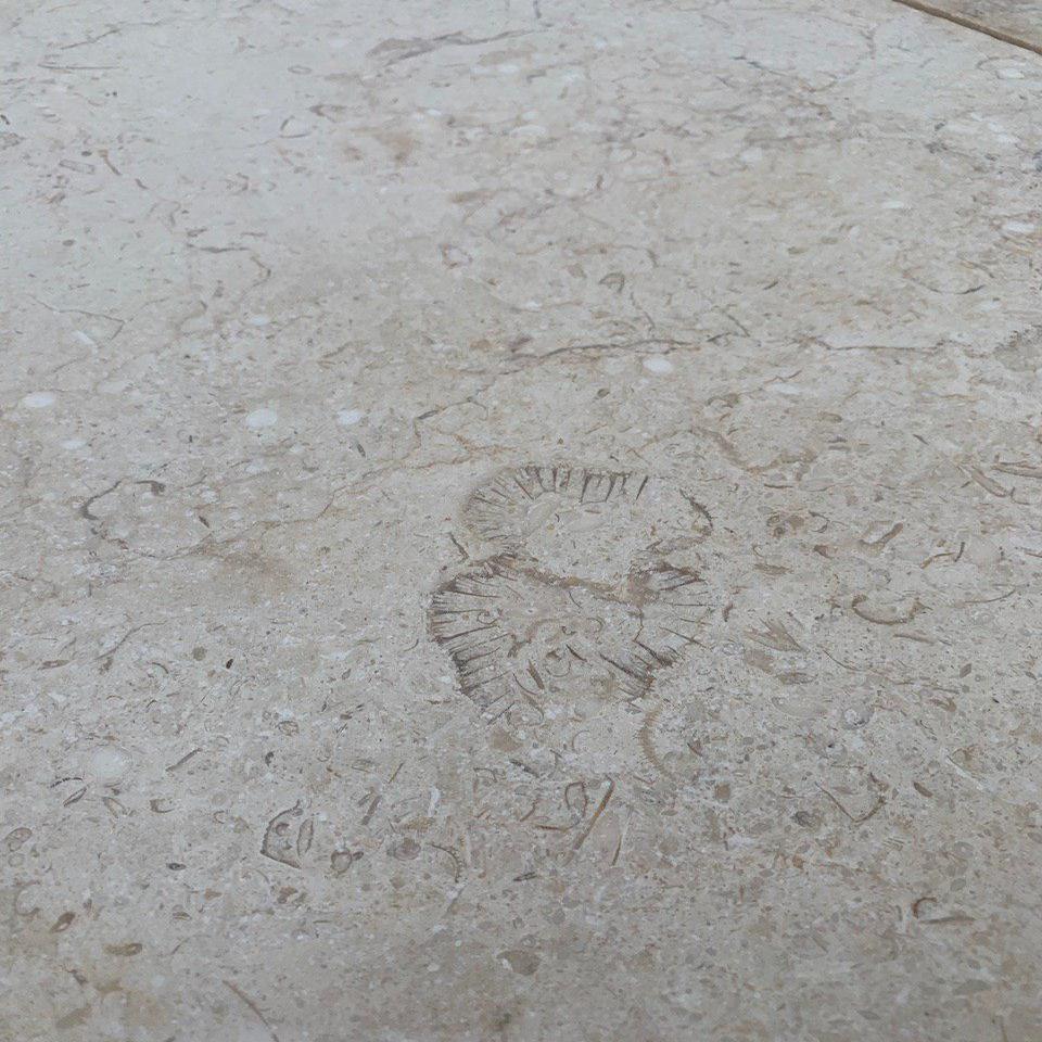 Galala Marble Honed Tumbled Paver 200x400x30mm