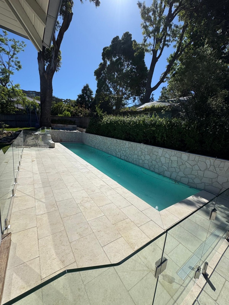 Galala Marble Sandblasted Paver 610x406x30mm
