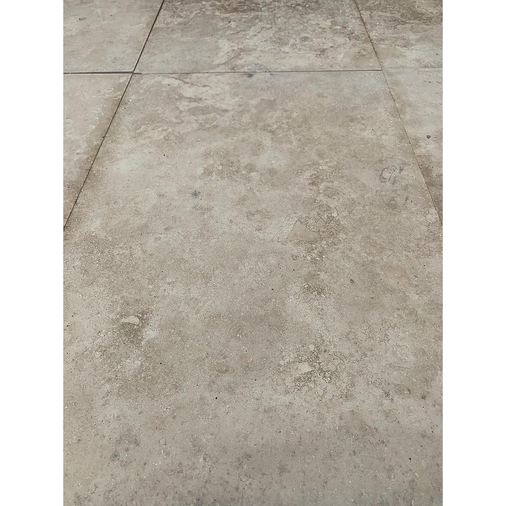 Premium Travertine Honed Filled Tile 610x305x12mm