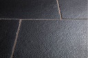 Black Limestone Natural Split Bullnose Long Edge Paver 600x400x30mm