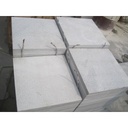 Cloudy Marble Bush Hammered Bullnose Long Edge Paver 400x400x30mm