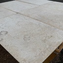 Galala Marble Honed Tumbled Paver 200x200x30mm