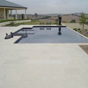 Honed White Himalayan Sandstone Paver - French Pattern