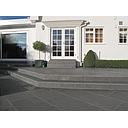 Raven Black Granite Flamed Paver 600x400x30mm
