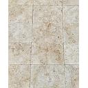 Snow White Travertine Honed Tumbled Unfilled Paver 610x406x30mm