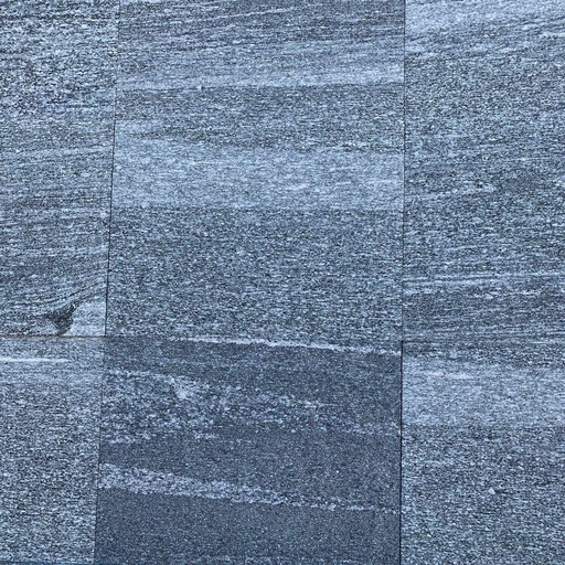 [PAGASIFASUVENA404020] Silver Granite Flamed Vein Cut Paver 400x400x20mm
