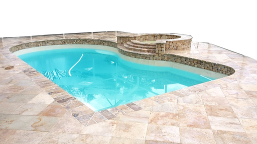 [PATAARHOTUNAUN202030] Amazon Rivers Travertine Honed Tumbled Unfilled Paver 200x200x30mm