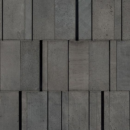 [PABALAHOBUNANAK24030] Lava Honeycomb Basalt Honed Bullnose Long Edge Paver 1200x400x30mm