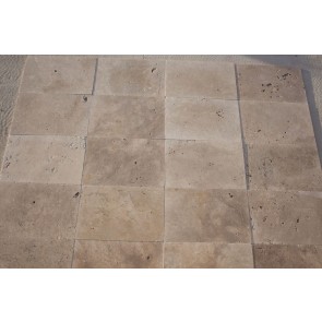 [PATAATHOTUNAUN301530] Autumn Travertine Honed Tumbled Unfilled Paver 300x150x30mm