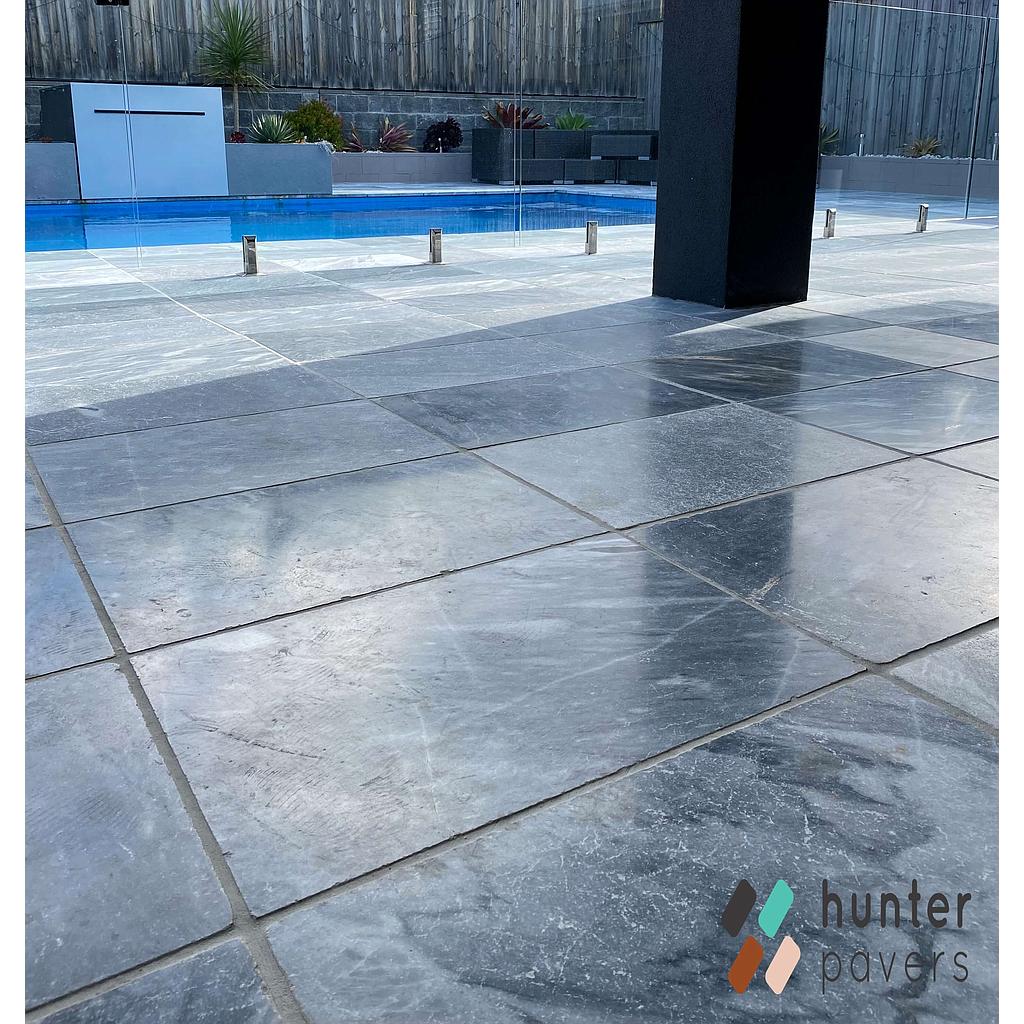 [PAMABUHOSUNANA604015] Bluestone Marble Honed Tile 600x400x15mm