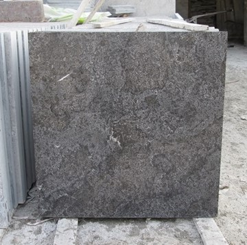 [PALIBUFABUNANA404030] Blue Limestone Flamed Bullnose Long Edge Paver 400x400x30mm