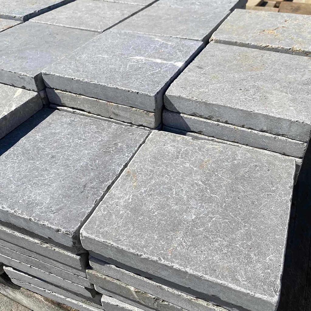 [PAMAHTHOTUNAUN40640615] Heten Marble Honed Tumbled Unfilled Tile 406x406x15mm