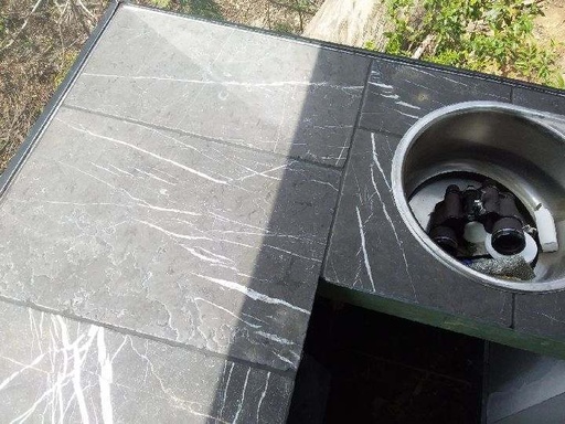 pietra grey marble sandblasted paver 600x400x27