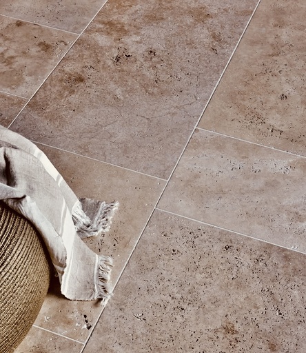classic travertine honed tumbled unfilled paver 610x406x30