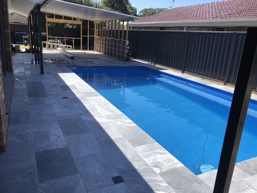 bluestone marble sandblasted  Paver 600x400x30