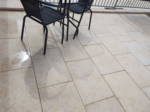 [PAMAGAHOTUNANA604030] Galala Marble Honed Tumbled Paver 610x406x30mm