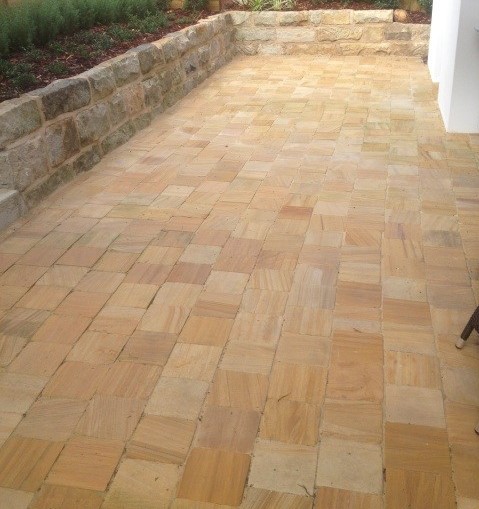 [PASATEHOSUNANA604030] Teakwood Sandstone Honed Paver 600x400x30mm
