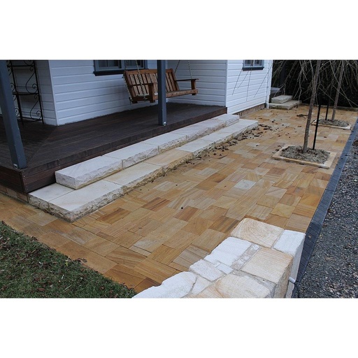 [PASATEHOSUNANA804030] Teakwood Sandstone Honed Paver 800x400x30mm