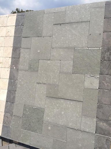 [PALISUFABUNANAK24030] Steel Blue Limestone Flamed Bullnose Long Edge Paver 1200x400x30mm