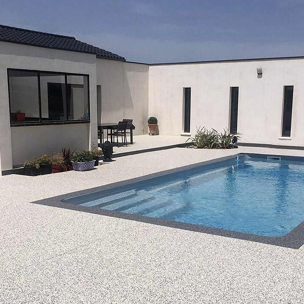 [PAGAWIFASUNANA604030] Sesame White Granite Flamed Paver 600x400x30mm