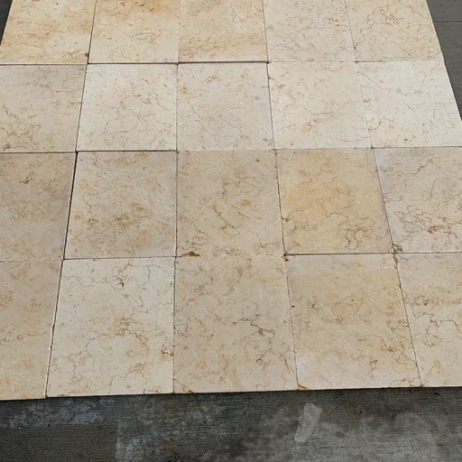 [PAMASUHOBUNANA404030] Sunny Marble Honed Bullnose Long Edge Paver 400x400x30mm