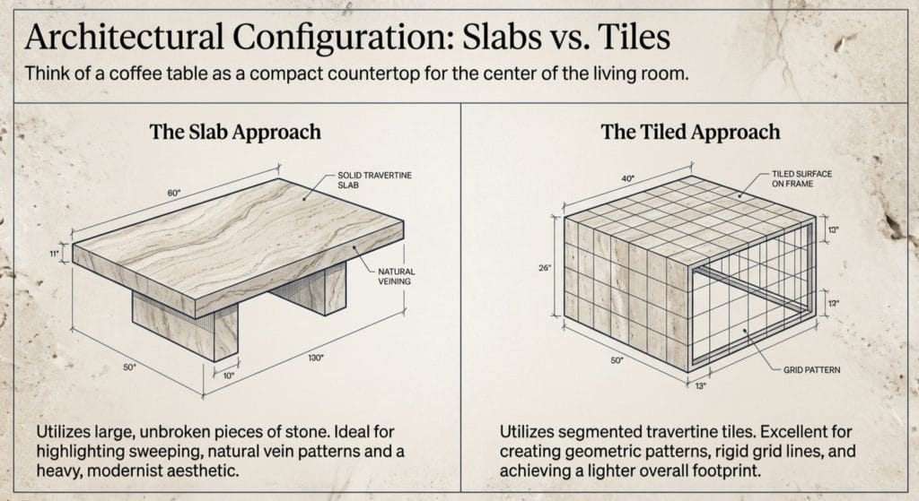 slabs vs tiles