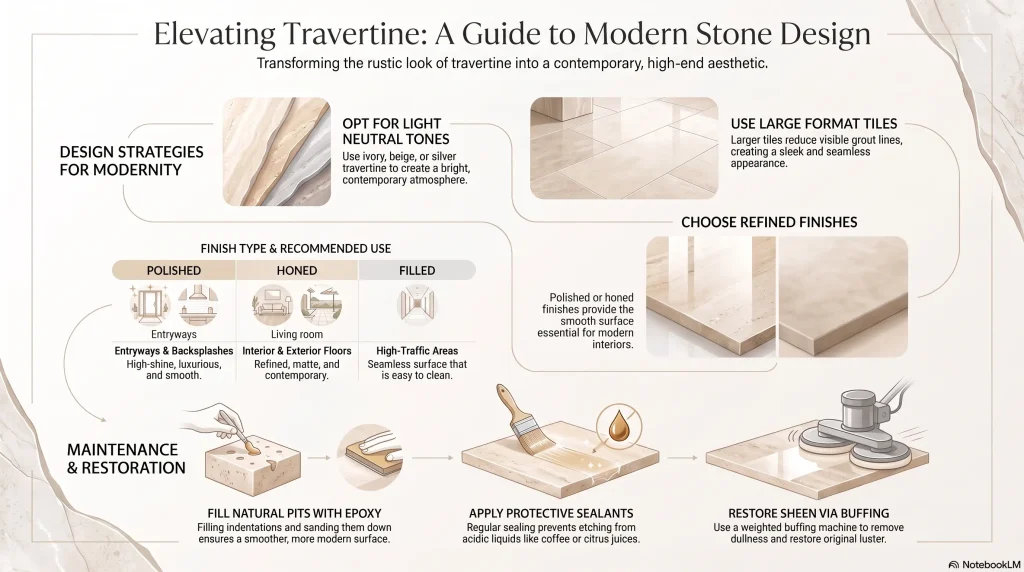 Modern Travertine Stone Design Guide