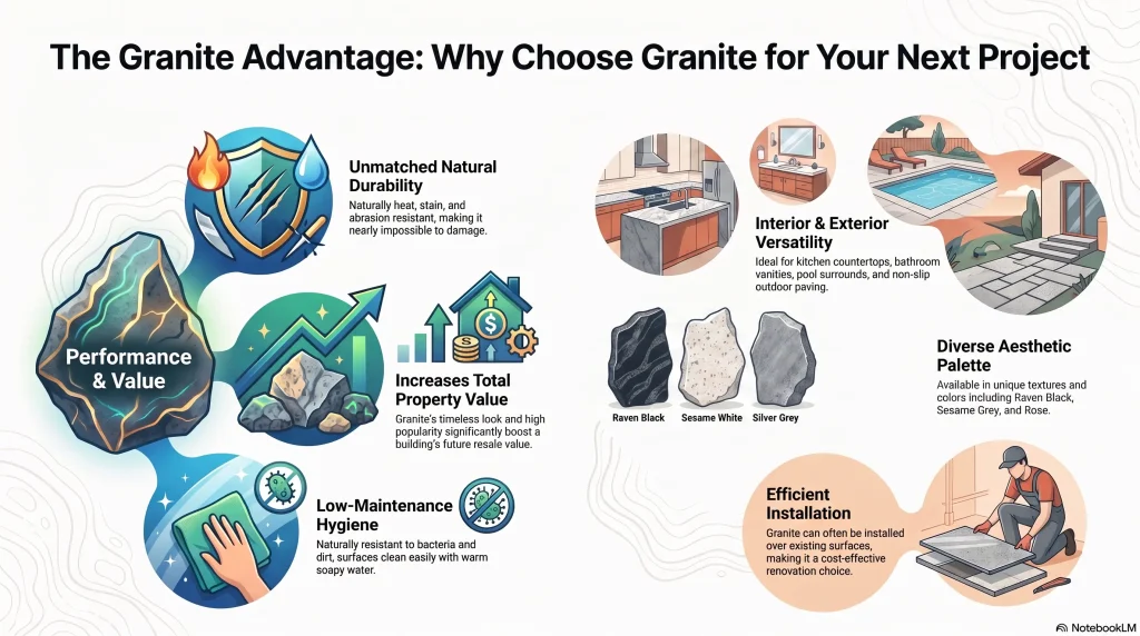 The Granite Advantage Infographic