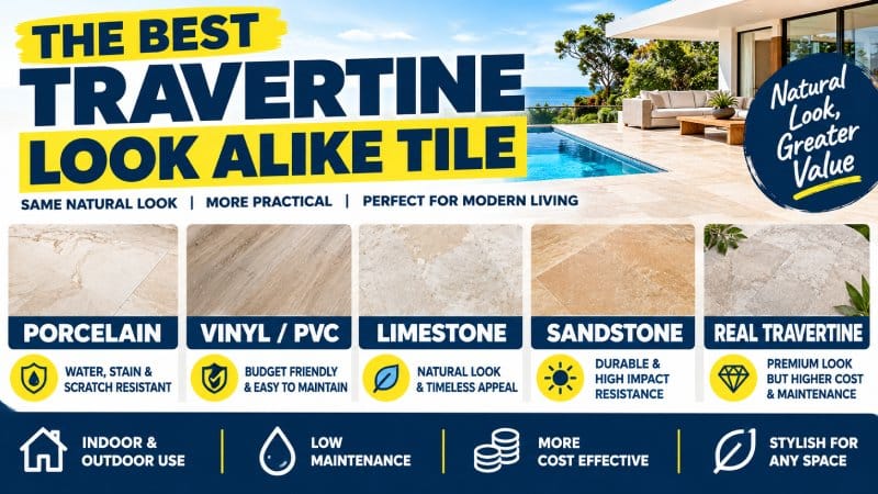 Travertine Look-Alike Tile Guide