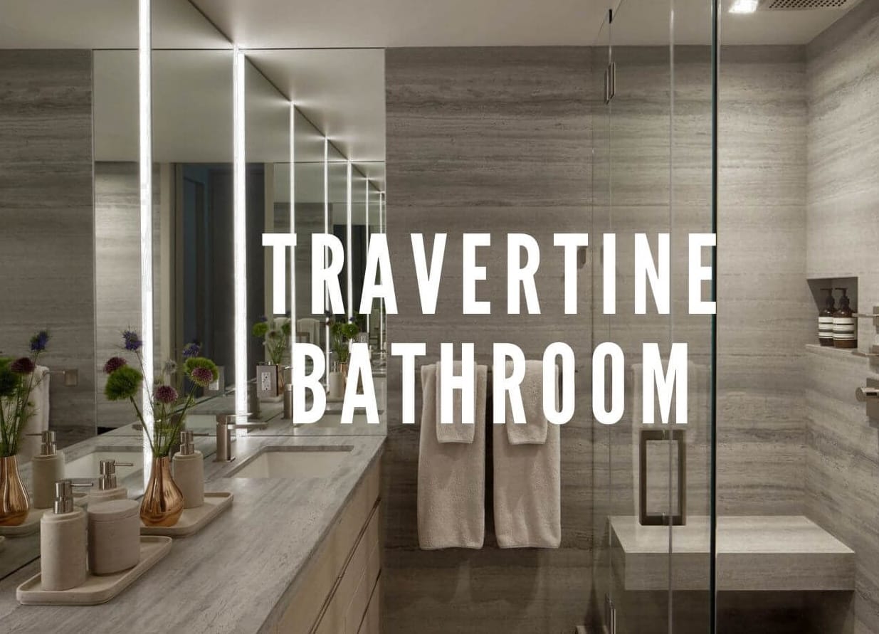Pros of Using Silver Travertine in Bathrooms