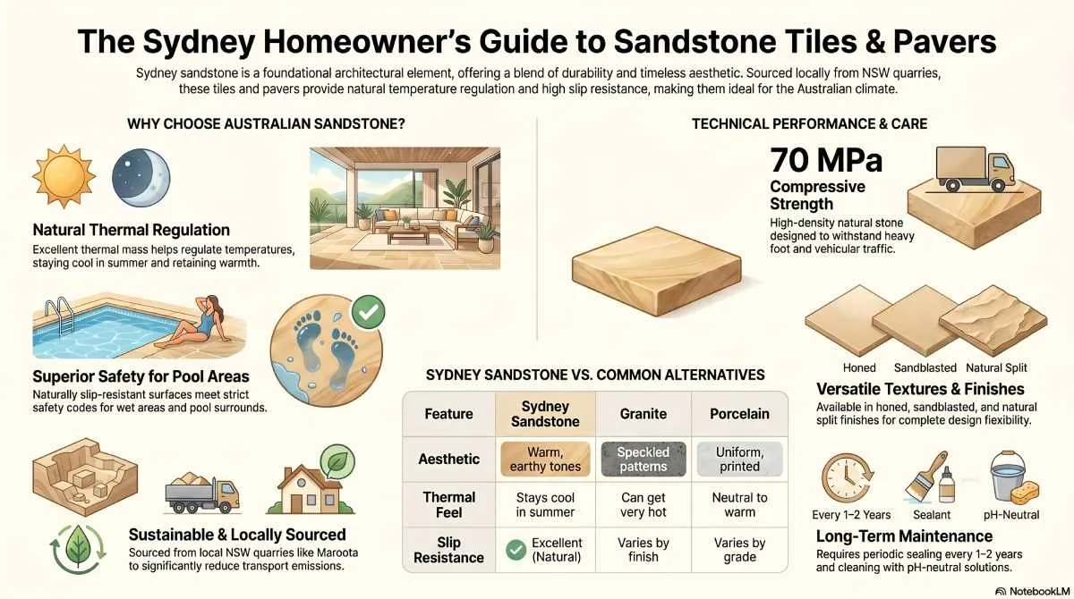sandstone tiles