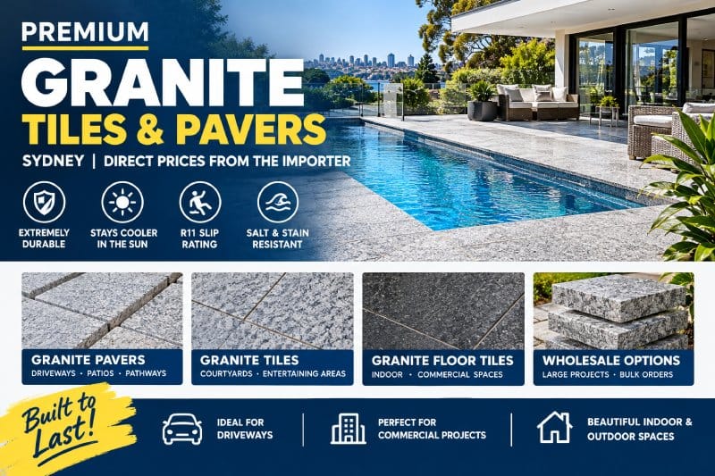 Premium Granite Tiles & Pavers