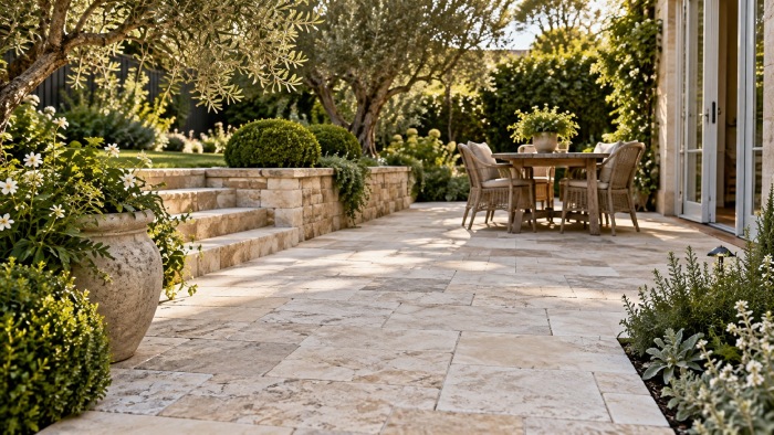 limestone paver